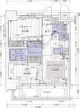エステムコート新大阪IXグランブライトの間取図
