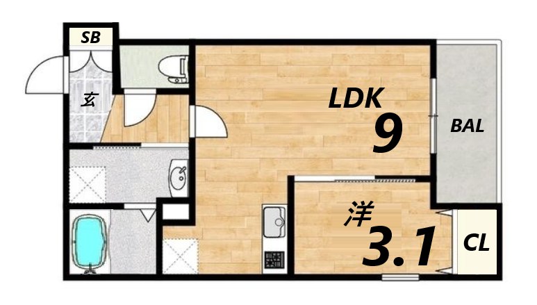 間取図