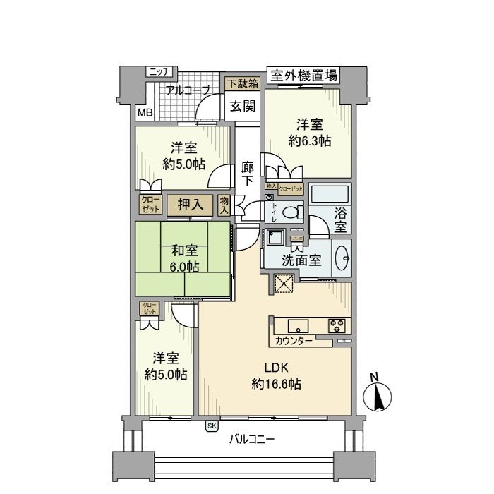間取図