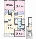イースト　メゾンの間取図