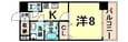 ピア武庫之荘の間取図