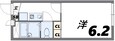 レオパレス武庫川東の間取図