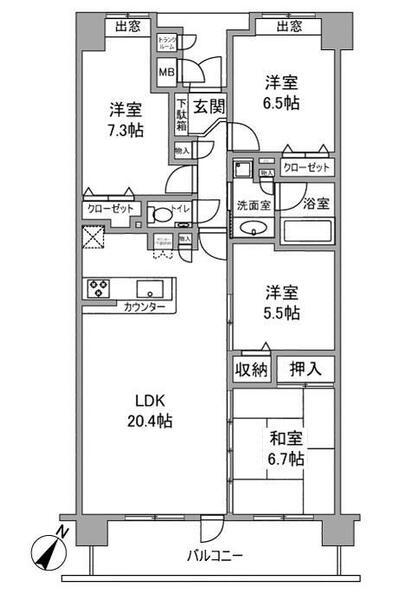 間取図