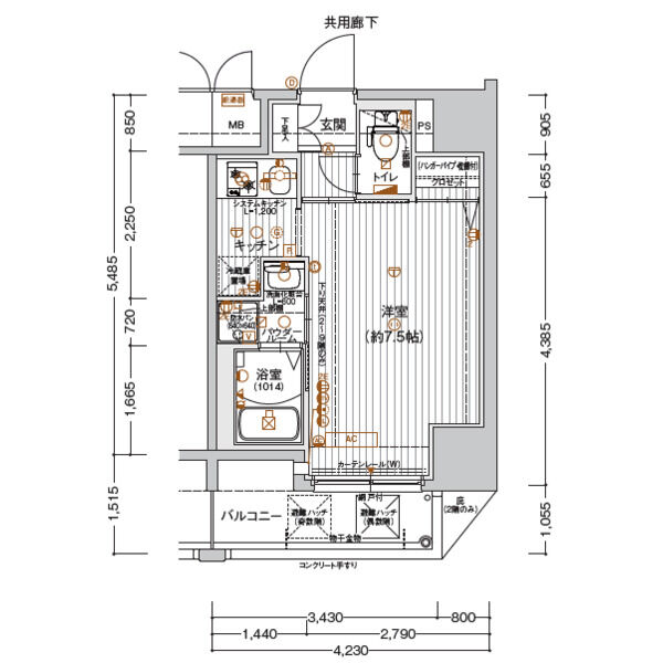 間取図