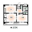 ハートマンションの間取図