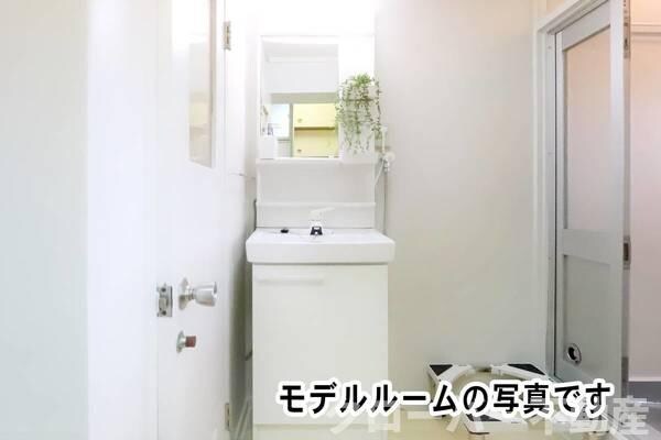 洗面・脱衣所(モデルルームの写真です)