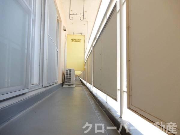 バルコニー(ビレッジハウスの同一物件・同一タイプの間取りの写真です)