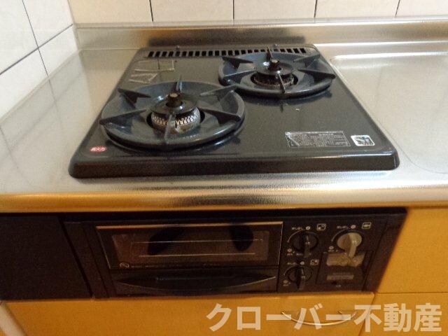 物件内観写真11　(２口ガスコンロ)