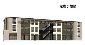 江瀬美町アパート外観写真