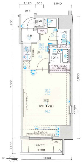 間取図