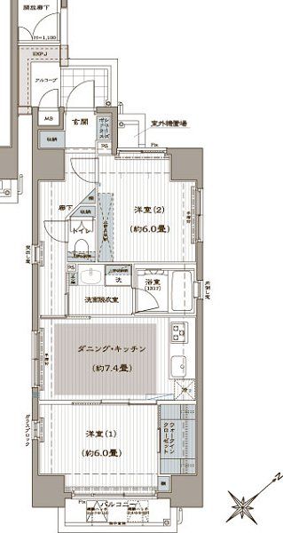 間取図