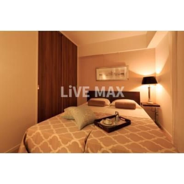 寝室(モデルルーム：家具家電小物などは撮影用です。)