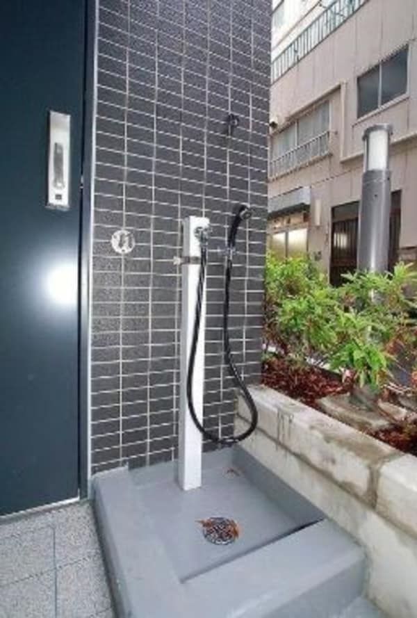 建物設備(ペット足洗い場)