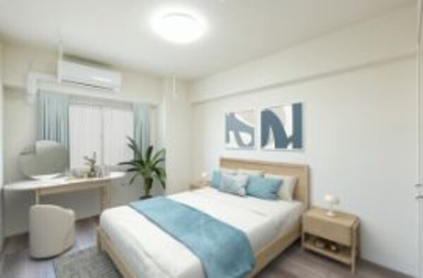 寝室(モデルルーム)