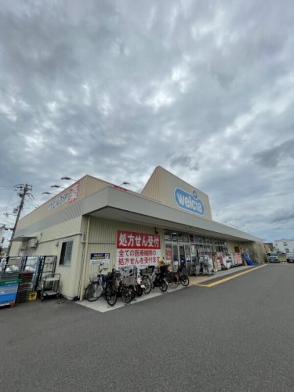 周辺環境(【ドラッグストア】ウエルシア堺鳳中町店まで745ｍ)