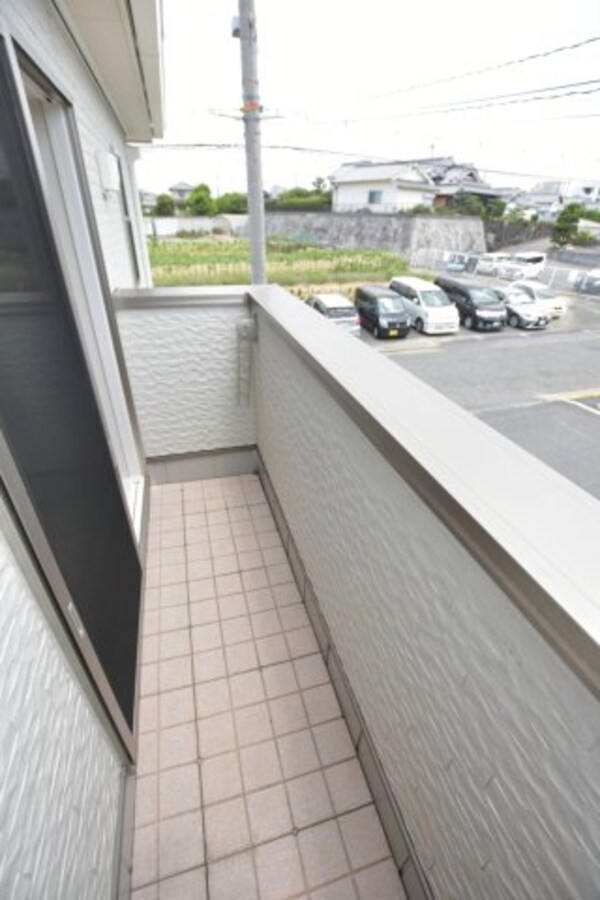 バルコニー(別号室の写真です。ご参考までに)