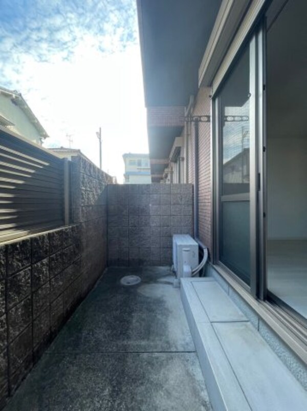バルコニー(別号室の写真です。ご参考までに)