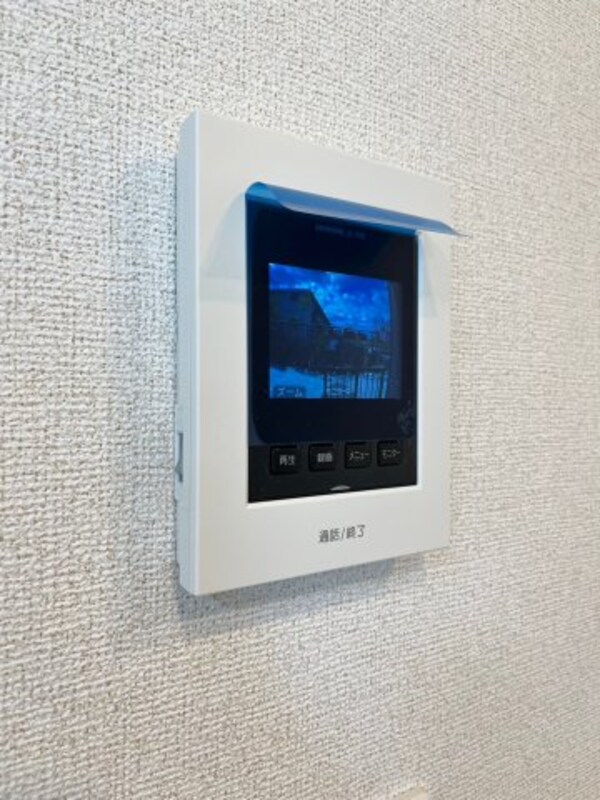 セキュリティ(未完成物件の為、同業者施工画像です)