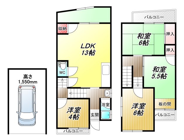 間取図