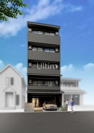 （仮称）京都五番町新築マンション外観写真
