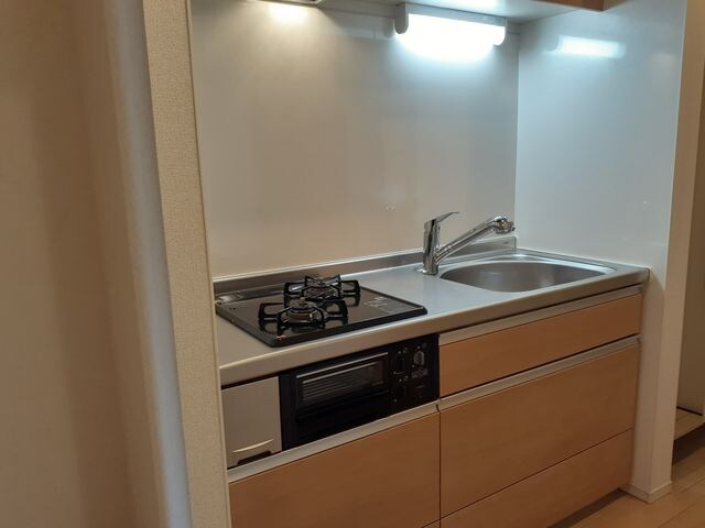 物件内観写真5　(コンパクトなキッチンで掃除もラクラク)