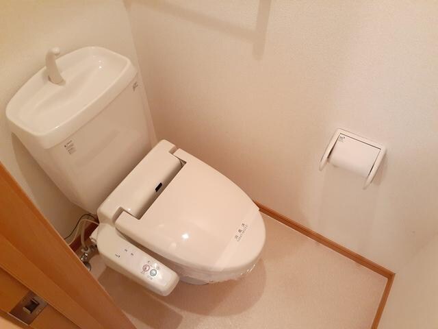 物件内観写真7　(落ち着いた色調のトイレです)