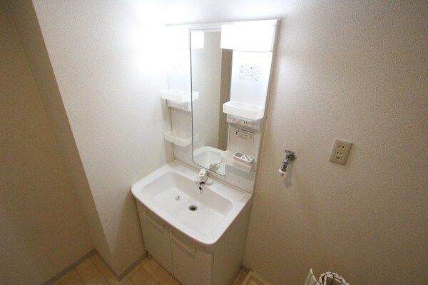 洗面・脱衣所(スペースが確保できる洗面所です)