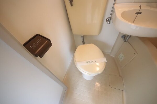 トイレ(ゆったりとした空間のトイレです)