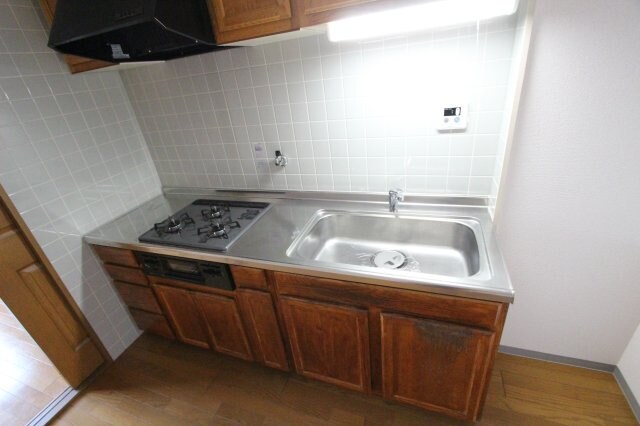 物件内観写真5　(コンパクトなキッチンで掃除もラクラク)