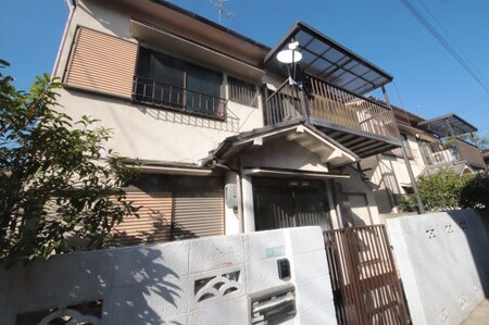 上之町貸家　北西側外観写真