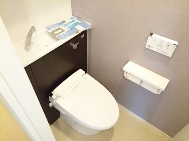 物件内観写真8　(ゆったりとした空間のトイレです)