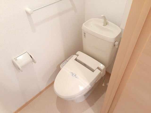 物件内観写真8　(落ち着いた色調のトイレです)