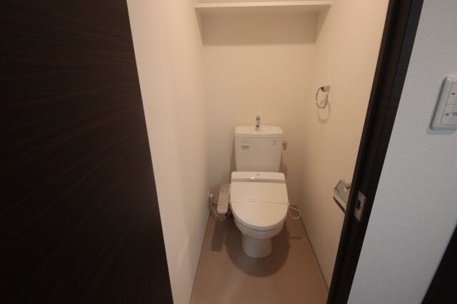 物件内観写真8　(落ち着いた色調のトイレです)