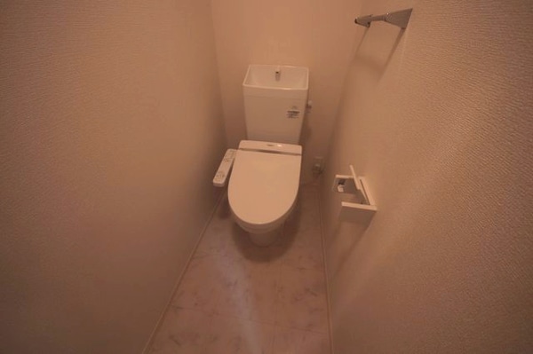 トイレ(コンパクトで使いやすいトイレです)