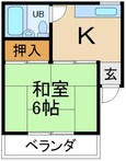 シャルマン香里北の間取図