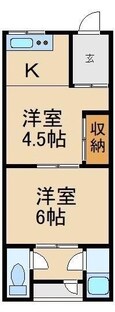 ＬＨ住宅第１の間取図