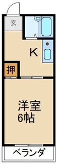 氷室第一ハイツの間取図