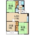エミネンス西方の間取図