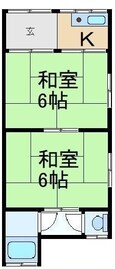 池田文化7号棟の間取図