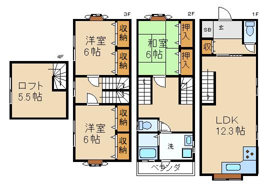 間取図