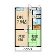 第５金森マンションの間取図