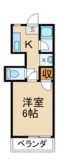 ハイツカトレアの間取図