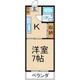 コーポいづみの間取図