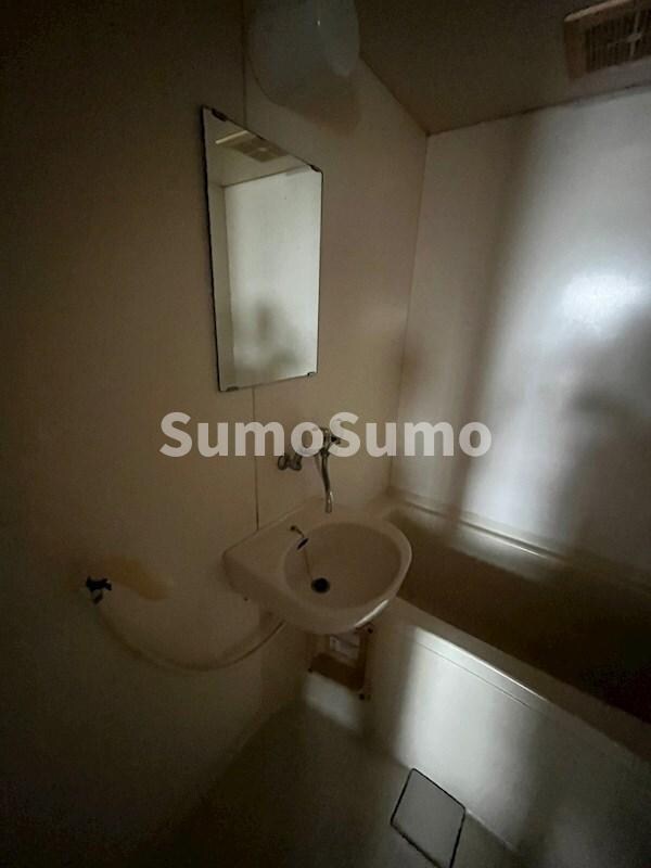 独立洗面台(独立洗面台、朝の身支度には欠かせません)