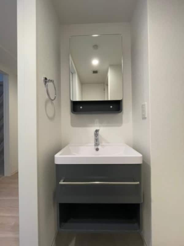 洗面・脱衣所(キッチンです)