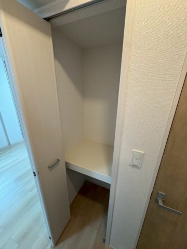 収納(収納のためのスペースです)