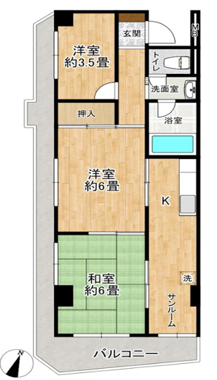 間取図
