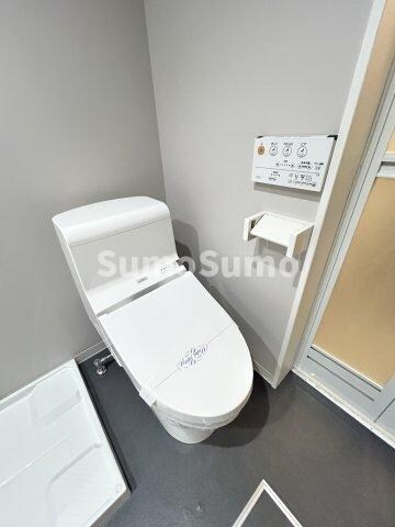 物件内観写真9　(落ち着いた色調のトイレです)