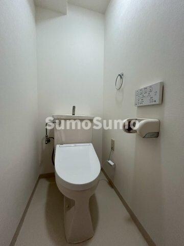 物件内観写真8　(落ち着いた色調のトイレです)