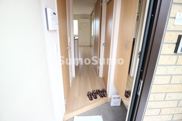 玄関(ゆったりとした玄関です)